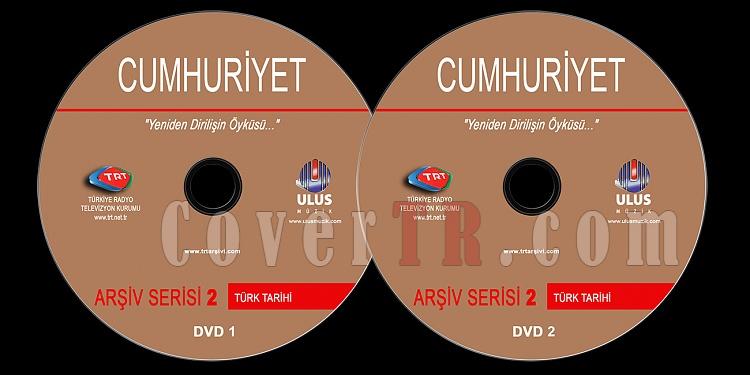 TRT Ariv Serisi - 02 Cumhuriyet - Custom Dvd Label - Trke-trt-arsiv-serisi-02-cumhuriyetjpg