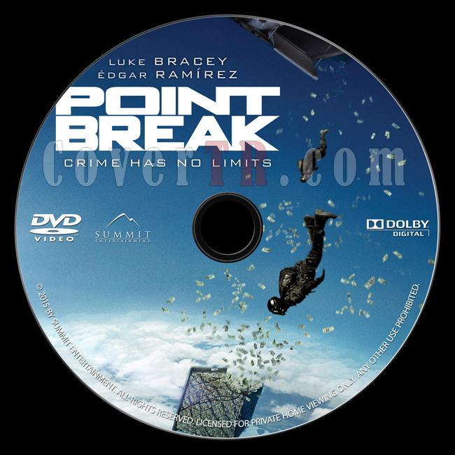 Point Break - Custom Dvd Label - English [2015]-onizlemejpg