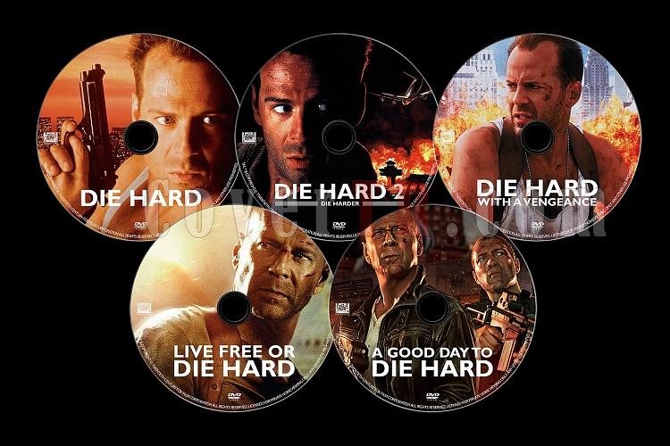 Die Hard Series (Zor lm Serisi) - Custom Dvd Label Set - English [1988-2013]-die-hard-dvd-setjpg