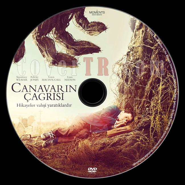 (A Monster Calls) Canavarn ars - Custom Dvd Label - Trke [2016]-previewjpg