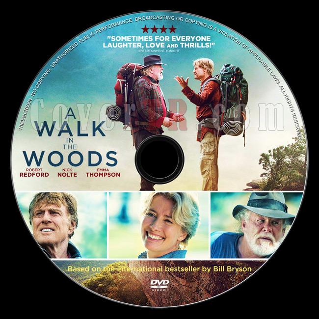 A Walk in the Woods - Custom Dvd Label - English [2015]-4jpg