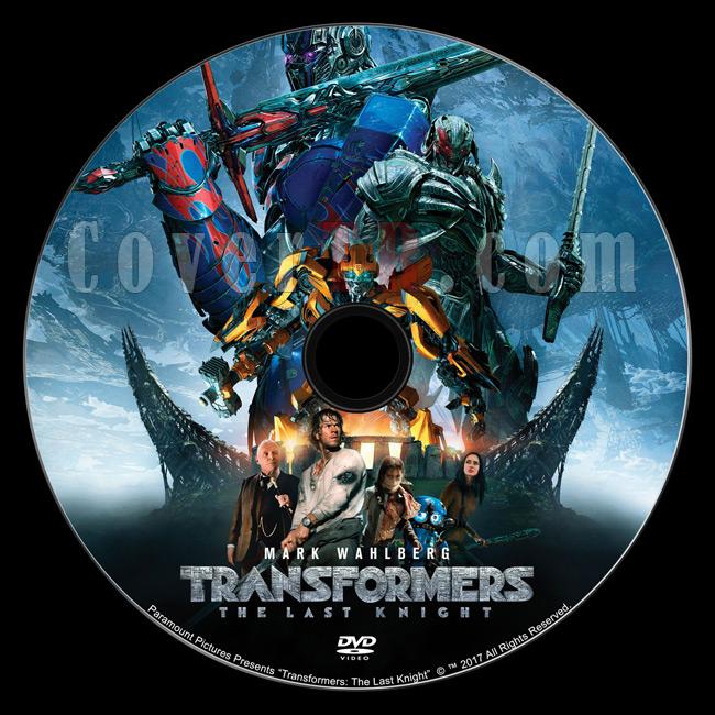 Transformers: The Last Knight (Transformers 5: Son valye) - Custom Dvd Label - English [2017]-transformersthelastknightdvdlabelpreviewjpg