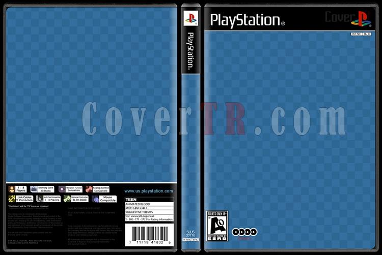 Playstation One (PSX) DVD Cover Template-standardjpg