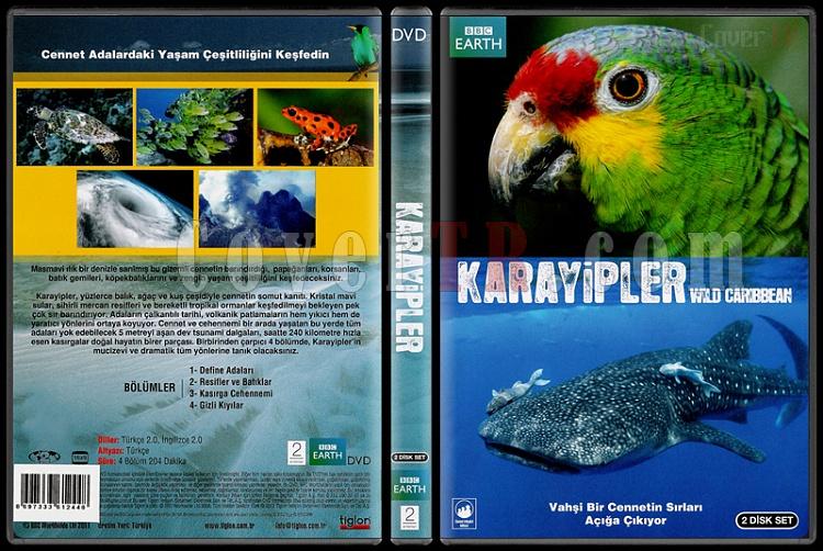 BBC: Wild Caribbean (Karayipler) - Scan Dvd Cover Box Set - Trke [2007]-bbc-earth-karayipler-wild-caribbeanjpg