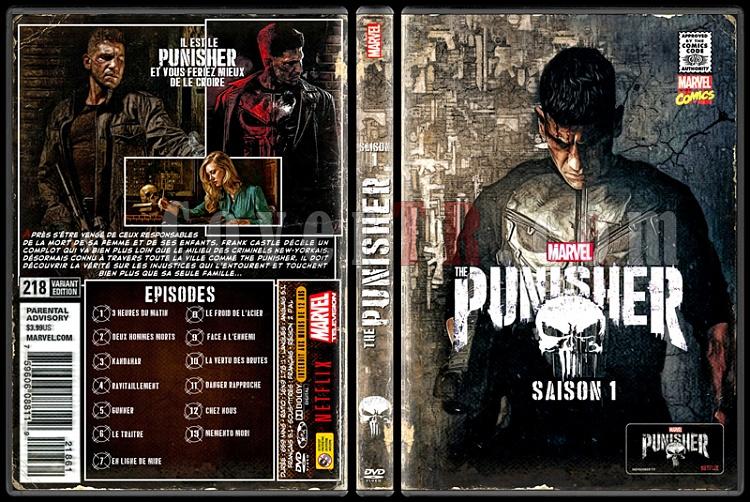 The Punisher (Season 1) - Custom Dvd Cover Box Set - French [2017-?]-standard-punisherjpg