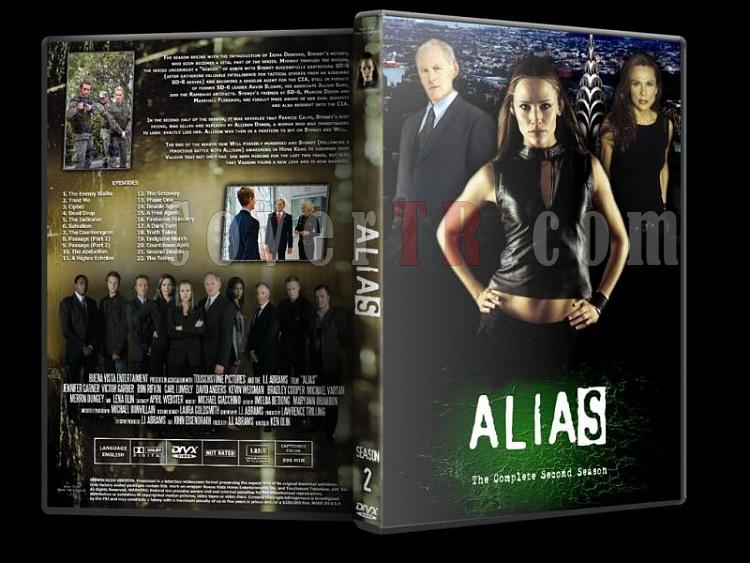 Alias (Seasons 1-5) - Custom Dvd Cover Set - English [2001-2006]-alias-season-2jpg