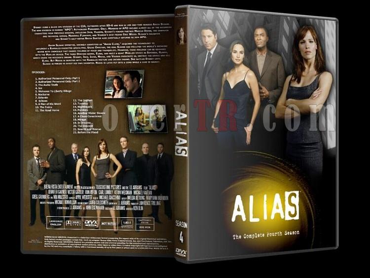 Alias (Seasons 1-5) - Custom Dvd Cover Set - English [2001-2006]-alias-season-4jpg