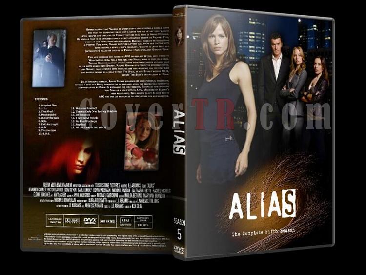 Alias (Seasons 1-5) - Custom Dvd Cover Set - English [2001-2006]-alias-season-5jpg