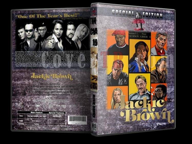 Quentin Tarantino Collection - Custom Dvd Cover Set - Trke [1994-2009]-4-jackie-brownjpg