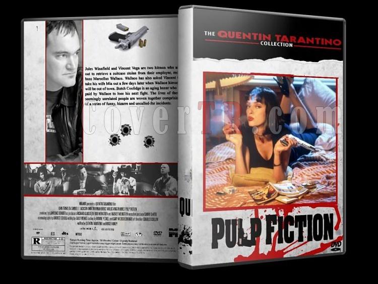 Quentin Tarantino Collection - Custom Dvd Cover Set - English [1992-2009]-pulp-fictionjpg