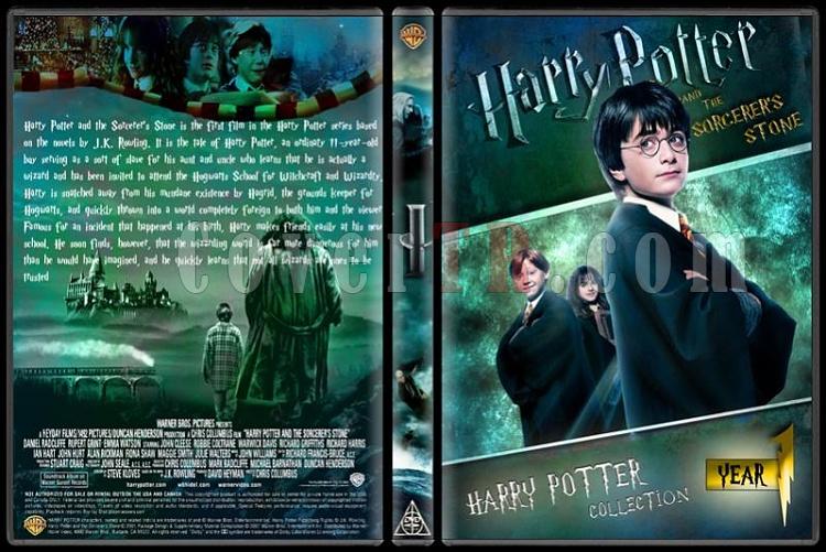 Jaquette DVD de Harry Potter Coffret custom - Cinéma Passion