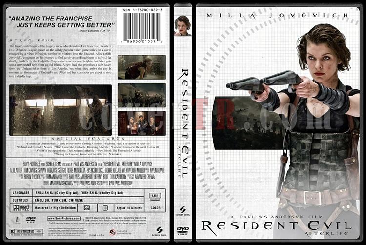 Resident Evil Collection (Resident Evil Koleksiyonu) - Custom Dvd Cover Set - English-4jpg