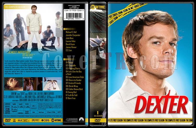 Dexter (Seasons 1-8) - Custom Dvd Cover Set - English [2006 - ? ]-1jpg