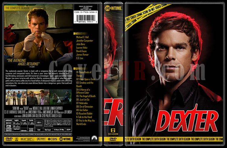 Dexter (Seasons 1-8) - Custom Dvd Cover Set - English [2006 - ? ]-6jpg