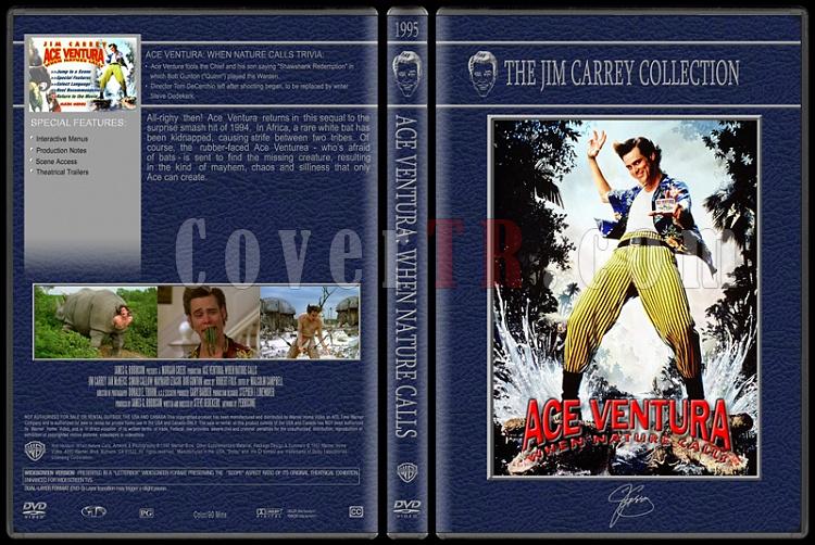 Jim Carrey Collection - Custom Dvd Cover Set - English [1994-2004]-ace-ventura-2jpg
