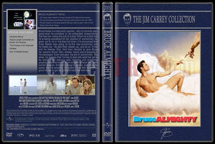 Jim Carrey Collection - Custom Dvd Cover Set - English [1994-2004]-bruce-almightyjpg