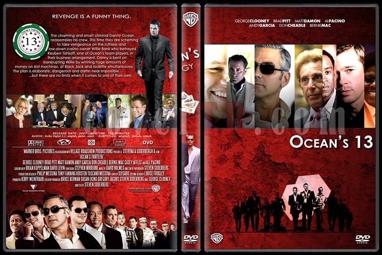 Ocean's (11-12-13) - Custom Dvd Cover Set - English [2001-2004-2007]-oceans-133jpg