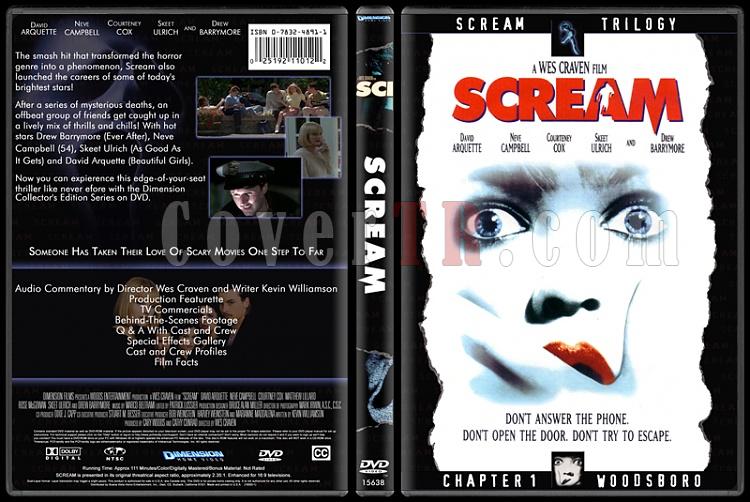Scream Collection (lk Koleksiyonu) - Custom Dvd Cover Set - English-1jpg