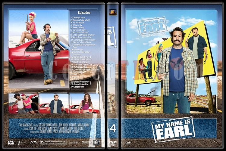 My Name Is Earl (Seasons 1-4) - Custom Dvd Cover Set - English [2005-2009]-4jpg