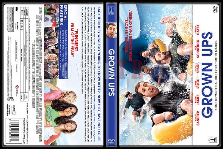 Grown Ups Collection (Bykler Koleksiyonu) - Custom Dvd Cover Set - English [2010]-grown-ups-buyukler-dvd-cover-english-riddick-izlemejpg