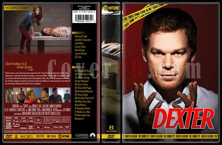 Dexter (Seasons 1-8) - Custom Dvd Cover Set - English [2006 - ? ]-thin6jpg