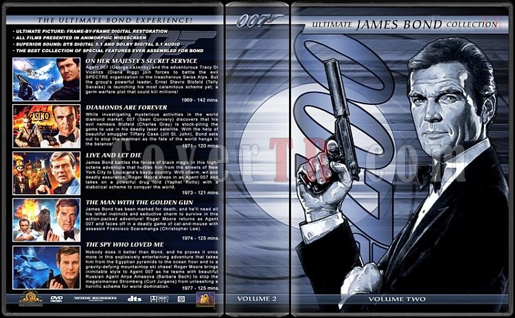 The Ultimate James Bond Ultimate Collection - Custom Dvd Cover Set - English [1962-2012]-2jpg