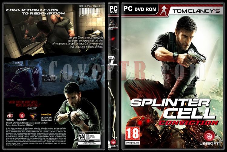 Tom Clancy's Splinter Cell Collection - Custom PC Cover Set - English-1jpg