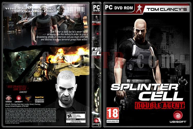 Tom Clancy's Splinter Cell Collection - Custom PC Cover Set - English-2jpg