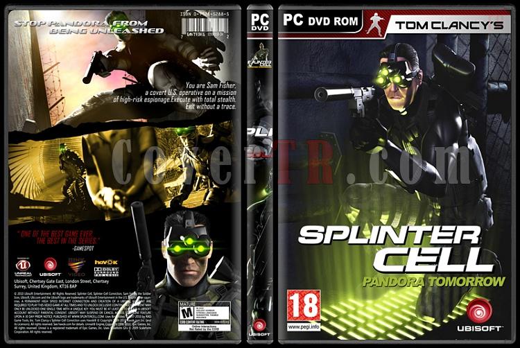 Tom Clancy's Splinter Cell Collection - Custom PC Cover Set - English-4jpg