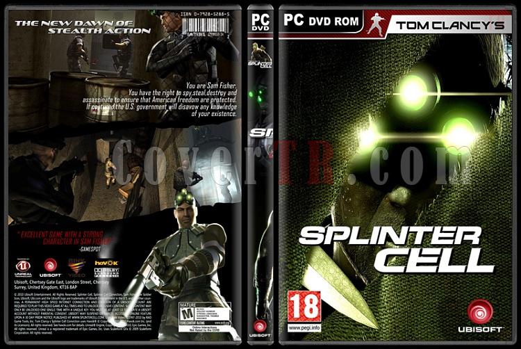 Tom Clancy's Splinter Cell Collection - Custom PC Cover Set - English-5jpg
