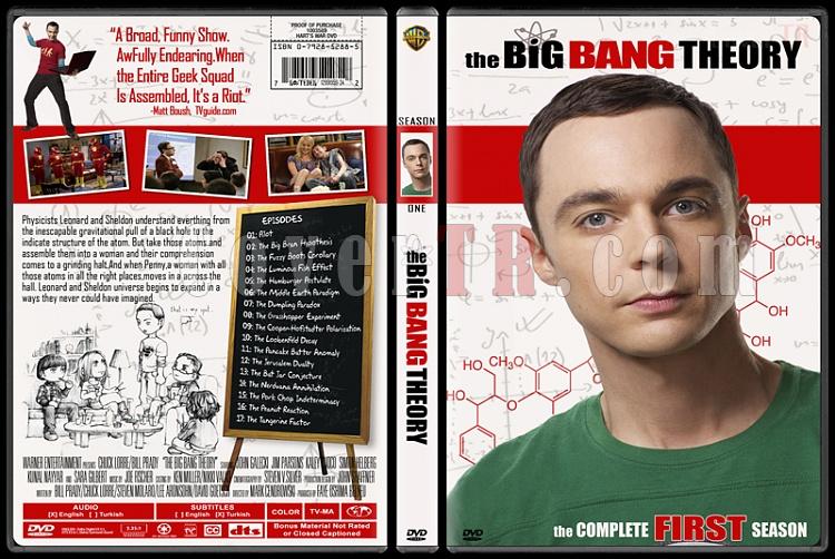 The Big Bang Theory (Seasons 1-4) - Custom Dvd Cover Set - English [2007-?]-1jpg