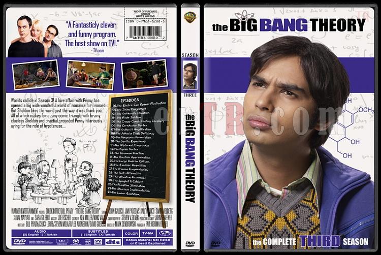 The Big Bang Theory (Seasons 1-4) - Custom Dvd Cover Set - English [2007-?]-3jpg