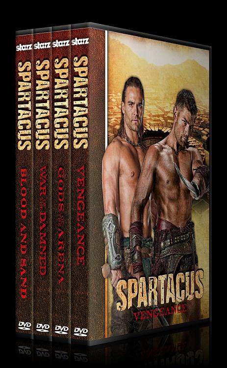 Spartacus (All Seasons) - Custom Dvd Cover Set - English [2010-2013]-0jpg