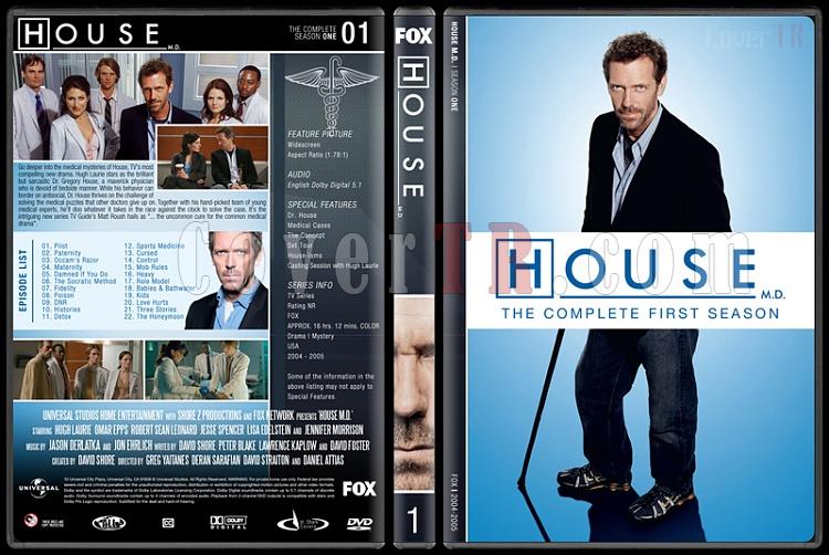 House M.D. (Seasons 1-8) - Custom Dvd Cover Set - English [20042012]-1jpg
