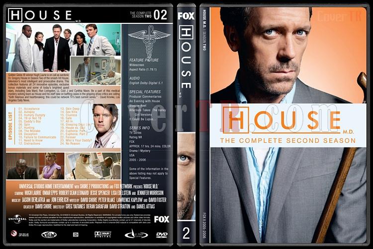 House M.D. (Seasons 1-8) - Custom Dvd Cover Set - English [20042012]-2jpg
