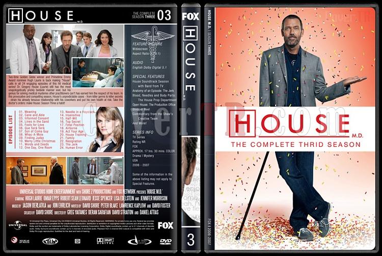 House M.D. (Seasons 1-8) - Custom Dvd Cover Set - English [20042012]-3jpg