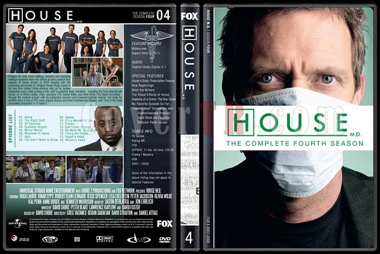 House M.D. (Seasons 1-8) - Custom Dvd Cover Set - English [20042012]-4jpg