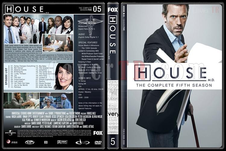 House M.D. (Seasons 1-8) - Custom Dvd Cover Set - English [20042012]-5jpg