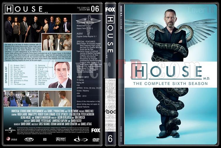 House M.D. (Seasons 1-8) - Custom Dvd Cover Set - English [20042012]-6jpg