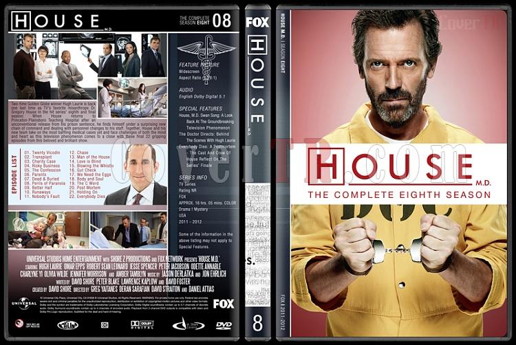 House M.D. (Seasons 1-8) - Custom Dvd Cover Set - English [20042012]-8jpg
