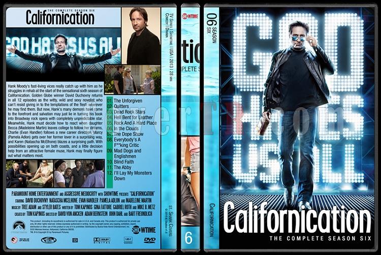 Californication (Seasons 1-7) - Custom Dvd Cover Set - English [2007-2014]-6jpg