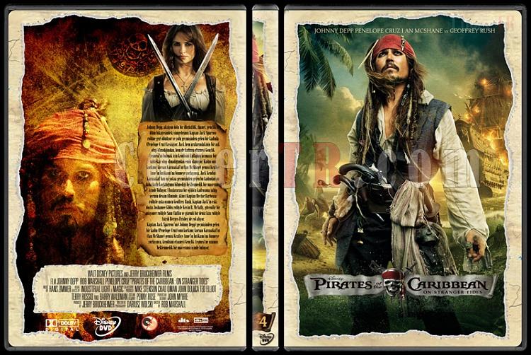 Pirates of the Caribbean Collection - Custom Dvd Cover - Trke [2003-2011]-5jpg