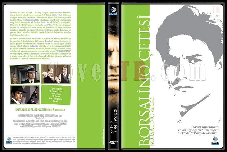 Alain Delon Collection 1 - Scan Dvd Cover Set - Trke-borsalino-cetesijpg