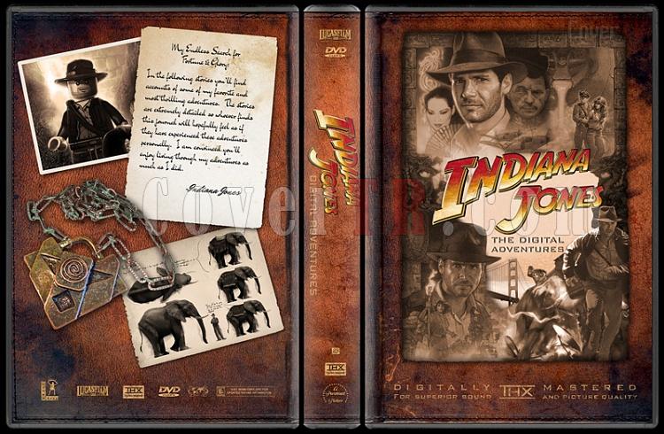 Indiana Jones Collecition - Custom Dvd Cover Set - English-indiana-jones-digital-adventuresjpg