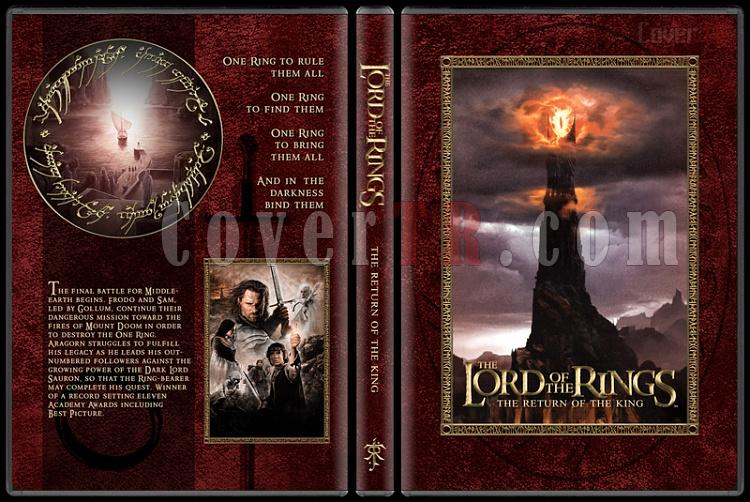 The Lord of the Rings Collection - Custom Dvd Cover Set - English [2001-2003]-3-14mmjpg