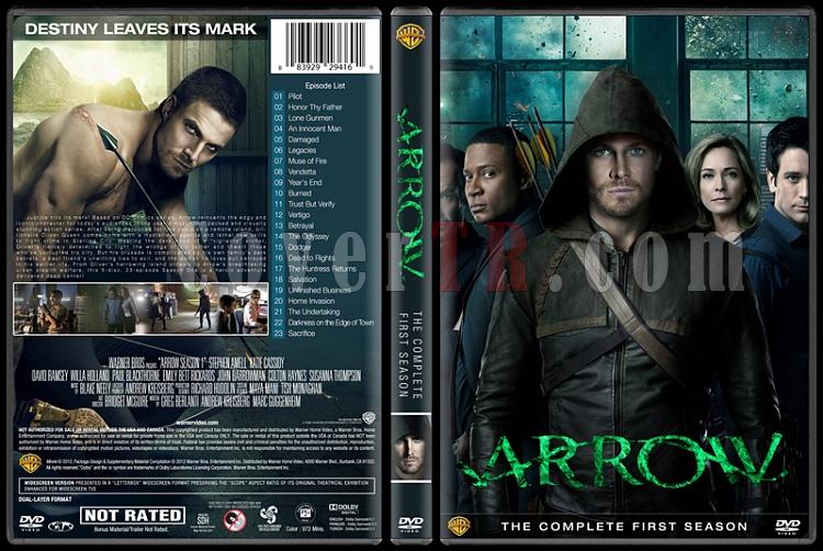 Arrow (Seasons 1-3) - Custom Dvd Cover Set - English [2012-?]-1jpg