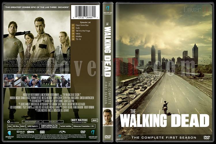 The Walking Dead  (Seasons 1-6) - Custom Dvd Cover Set - English [2010-?]-season-1jpg