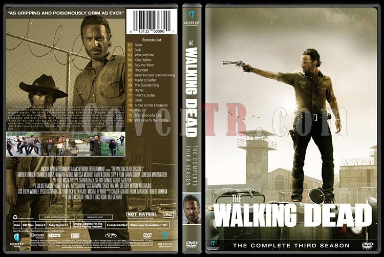 The Walking Dead  (Seasons 1-6) - Custom Dvd Cover Set - English [2010-?]-season-3jpg