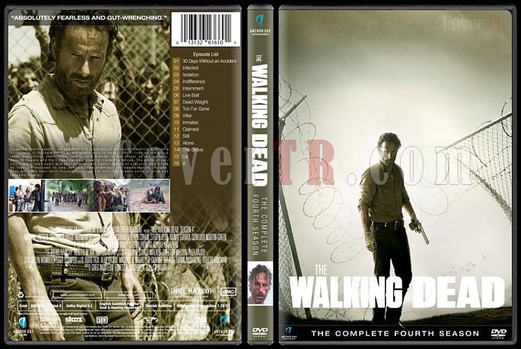 The Walking Dead  (Seasons 1-6) - Custom Dvd Cover Set - English [2010-?]-season-4jpg