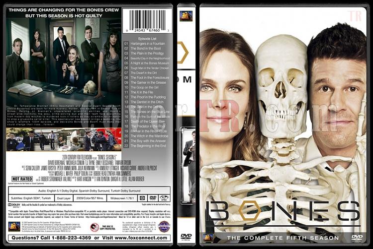 Bones (Seasons 1-10) - Custom Dvd Cover Set - English [2005-?]-bones-season-05jpg